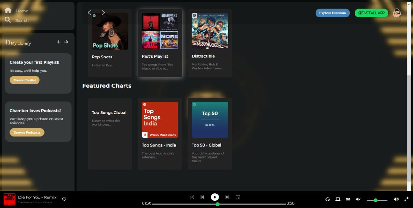 Spotify Clone